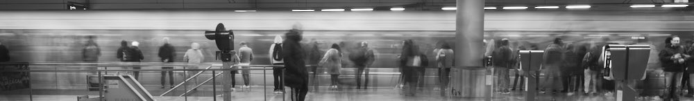 commuters at Trindade metro station Porto